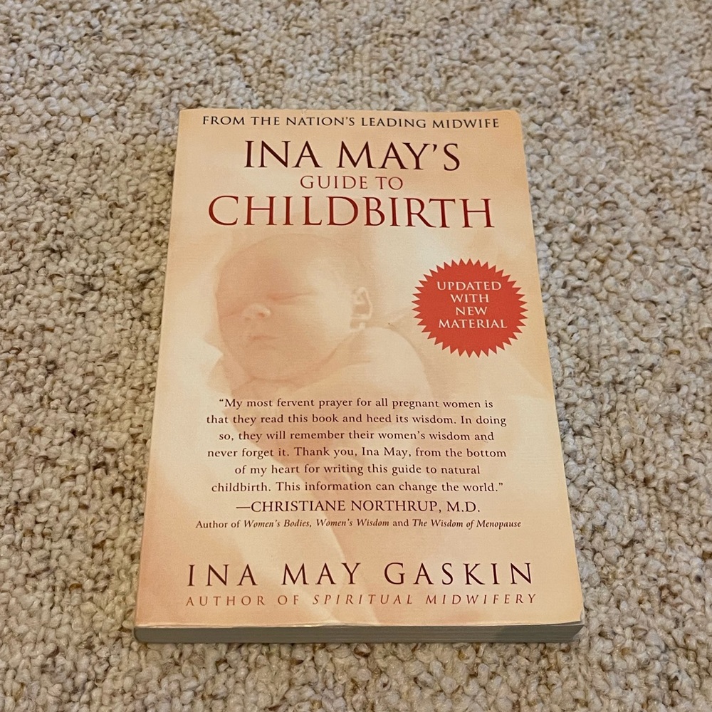 Ina May Guide to Natural child book- good used condition